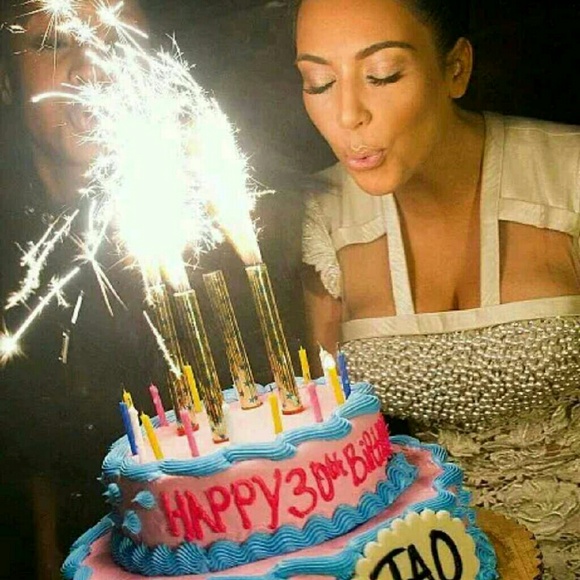 VIP Sparkling Birthday Candle Wedding Cake Candles - Picture 5 of 6